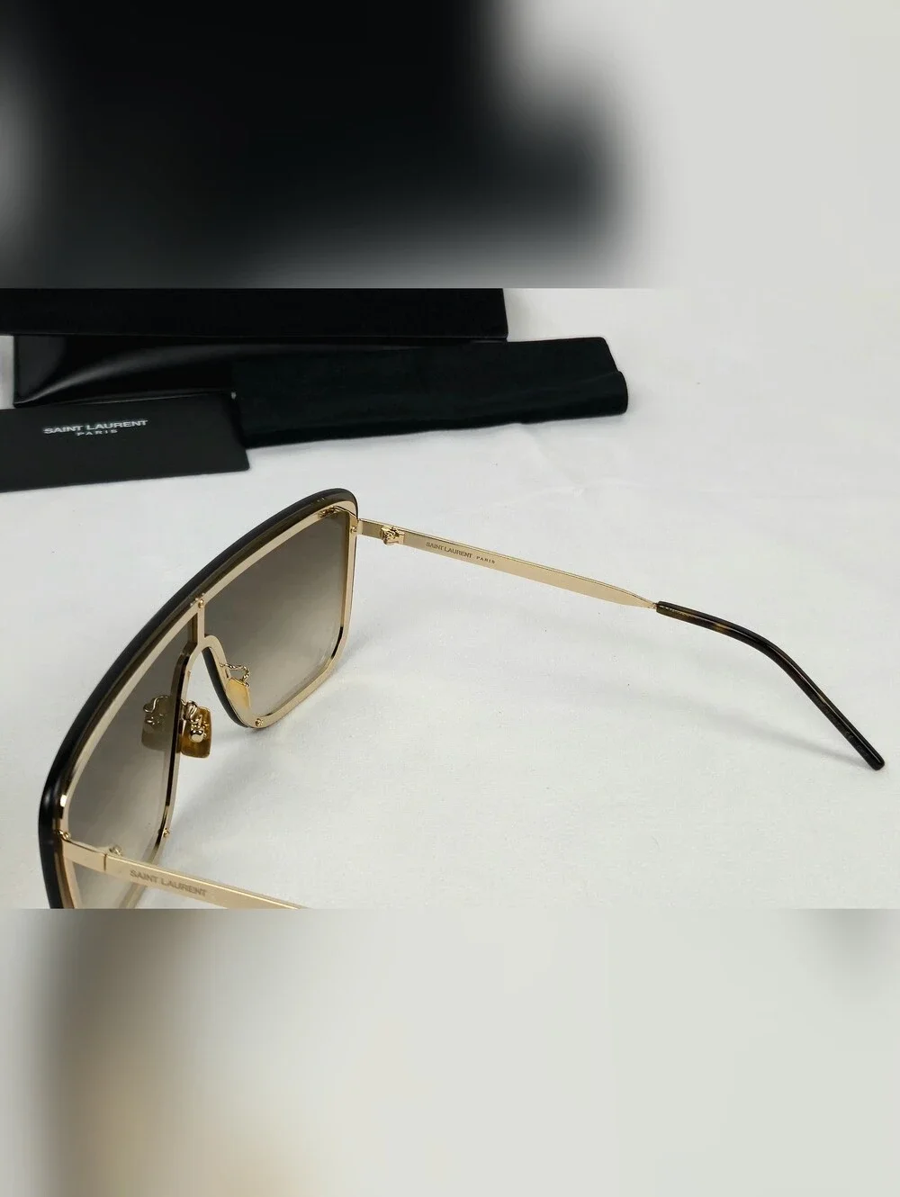 Saint Laurent SL364 MASK Shield Sunglasses Complete Set